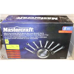 MASTERCRAFT OFFSET RATCHETING SAE & METRIC BOX END