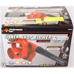 PT 120V CORDED 600W SHOP-BLOWER 16,000RPM