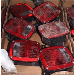 LOT OF 6 TRAILER MOUNTING LIGHTS - ON CHOICE-