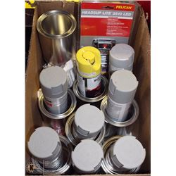 LARGE BOX OF RUSTOLEUM COMPOUND SPRAY, 2 BOXES