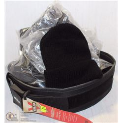 VALEO CLASSIC LIFTING BELT + 8 BLACK CONDOR TOQUES