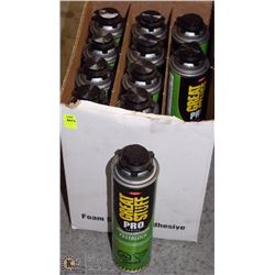 11 CANS OF DOW GREAT-STUFF INSULATING FOAM