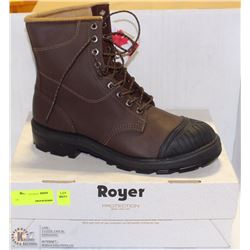 ROYER SIZE: 11 ALL-LEATHER HIGHTOP WORKBOOT