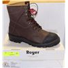 Image 1 : ROYER SIZE: 11 ALL-LEATHER HIGHTOP WORKBOOT