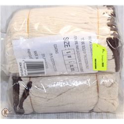 2 BUNDLES OF COTTON-KNIT LIGHT-DUTY GLOVES