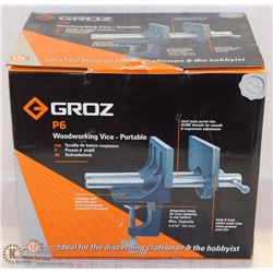 GROZ P6 PORTABLE WOOD-WORKING VICE -ON CHOICE-