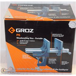 GROZ P6 PORTABLE WOOD-WORKING VICE -ON CHOICE-