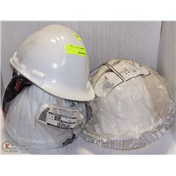 3 NEW TYPE-2 SAFETY HARDHATS W/ LINERS
