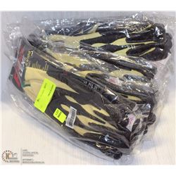 6 PAIRS OF LARGE FORCE-FLEC KV-100 CUT PROTECTION