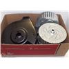 Image 1 : LOT OF BLOWER MOTOR HOUSING PARTS & FAN DRIVES