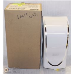 2 DEB WHITE W/ CHROME 1L SOAP DISPENSERS