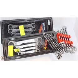 LOT OF 3 VARIOUS NEW WRENCH SETS