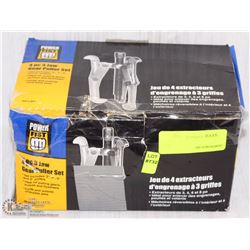 NEW 4-PIECE POWER-FIST 3-JAW GEAR PULLER SET