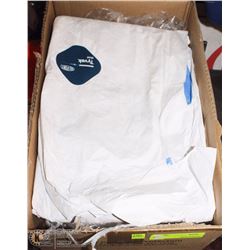 CASE OF DUPONT TYVEK DUAL COMBI DISPOSABLE SUITS