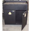 Image 1 : BLACK FAST FOOD RECYCLE/GARBAGE BIN