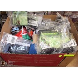 LOT OF NEW MILLER HARNESS ACCESS. + COLD PACKS +