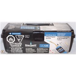 NEW 7-PIECE BERNZ-O-MATIC PROPANE TORCH KIT UL-125