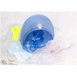 PVC MANUAL RESUSCITATOR + SUCTION UNIT