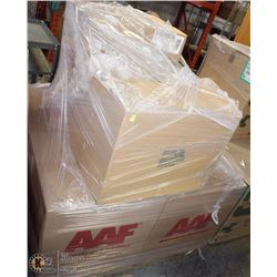 PALLET OF AAF VARIOUS BGE AIR FILTERS-ON CHOICE-