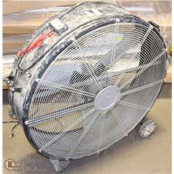 COMMERCIAL FLOOR FAN.