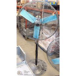 COMMERCIAL SHOP STANDING FAN.