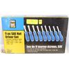Image 1 : NEW 9PC SAE NUT DRIVER SET.