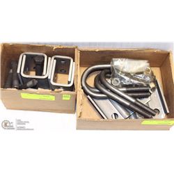 LOT OF 4 NEW ANCHORS + 4 NEW U-BOLTS-ON CHOICE-