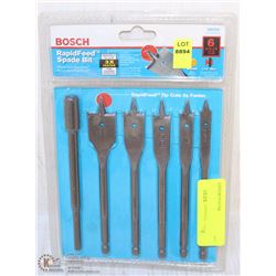 BOSCH RAPID FEED SPADE BIT SET