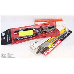 NEW METAL RUNNING PLIER + WOOD & CONCRETE BITS