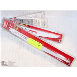 4 PACKS OF NEW MILWAUKEE SAWZALL BLADES