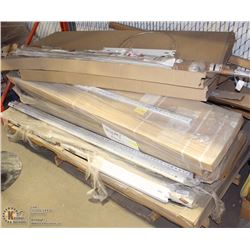 LARGE PALLET OF NEW E-Z-RECT RACKING & MORE