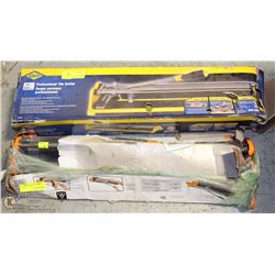 2 PROFESSIONAL TILE CUTTERS