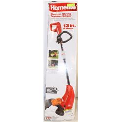 13" HOMELITE ELECTRIC STRING TRIMMER/HEDGER