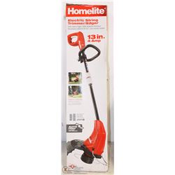 13" HOMELITE ELECTRIC STRING TRIMMER/HEDGER
