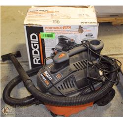 RIGID PORTABLE WET/DRY VAC WD 4070