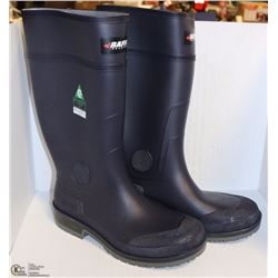 NEW PAIR OF SIZE: 11 BAFFIN RUBBER  WORKBOOTS