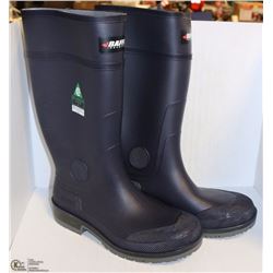 NEW PAIR OF SIZE: 11 BAFFIN RUBBER  WORKBOOTS