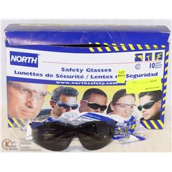 CASE OF NEW NORTH SAFETY EYEWEAR-AS THEY COME-