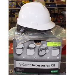NEW MSA V-GUARD ACCESSORIES KIT- COMES W/ HAT