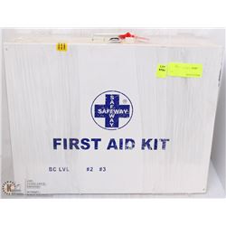STOCKED SAFEWAY FIRST-AID KIT BC-LVL#2#3-AS THEY