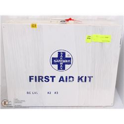STOCKED SAFEWAY FIRST-AID KIT BC-LVL#2#3-AS THEY