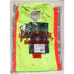 NEW LARGE PIONEER HI-VIZ WATERPROOF JACKET