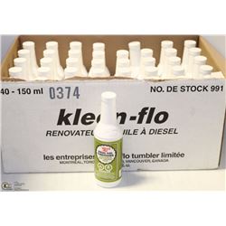CASE(40 BOTTLES-150ML) OF KLEENFLO DIESEL FUEL