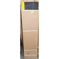 LOT OF 3 ABRASIVE STEPS W/ HI-VIZ LIP 59"x13.5"x2"