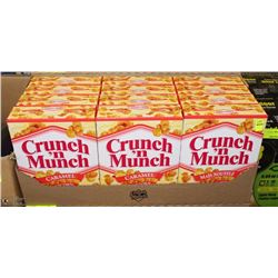 CASE OF CRUNCH N' MUNCH CARAMEL POPCORN- AS THEY