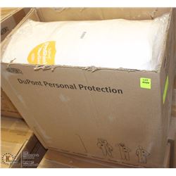 CASE OF DUPONT PERSONAL PROTECTION COVERALLS