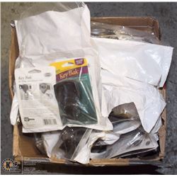 BAG OF 3 KEY-BACK MODULES W/ KEVLAR CORD-AS THEY