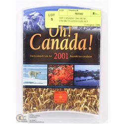 OH! CANADA! 2001 RCM UNCIRCULATED COIN SET