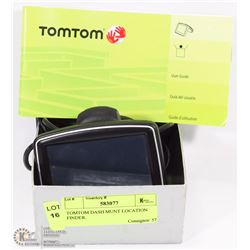 TOMTOM DASH MOUNT LOCATION FINDER.