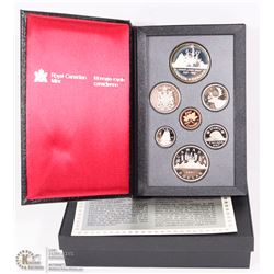 1987 SILVER DOLLAR SET RCM